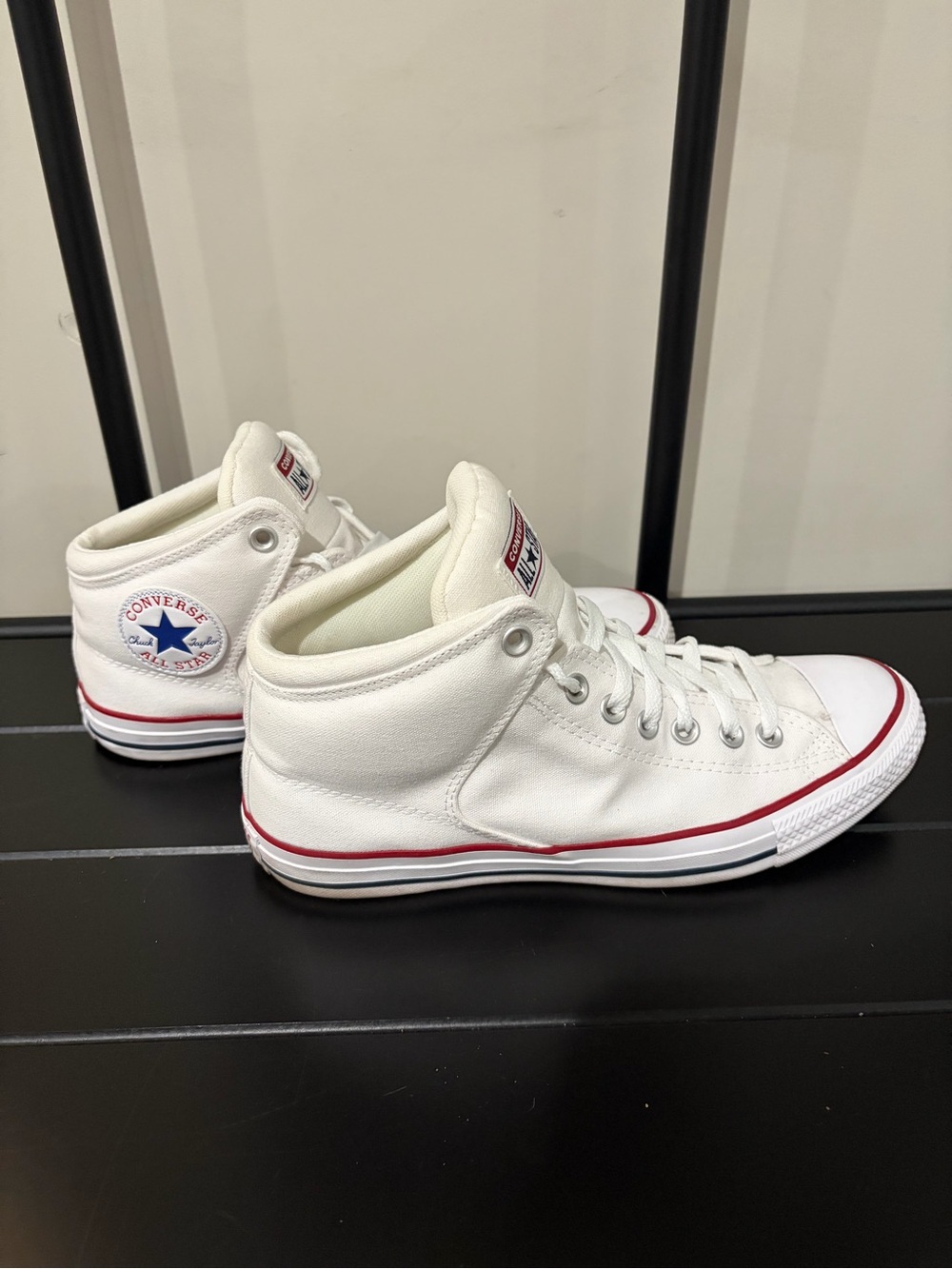 Converse Unisex Chuck Taylor All Stars High Street Mid Sneakers- Size 10.5W/8.5M - Picture 2 of 10